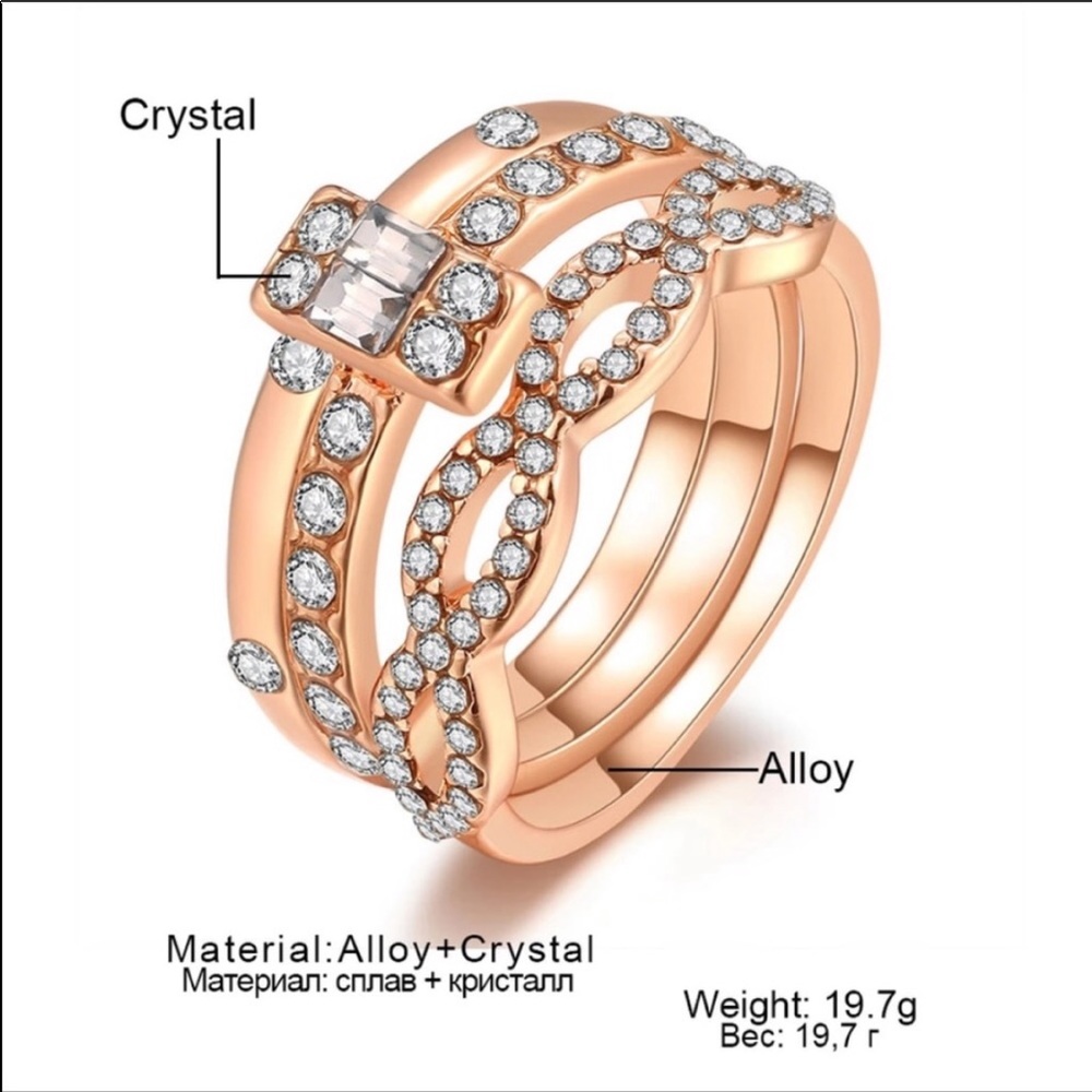 ❤️ three ring set - Picture 6 of 6